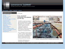 Tablet Screenshot of galwano.pl